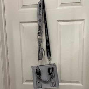 Steve Madden Silver Crossbody Bag